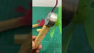 AWESOME DIY || School Project || Dc Motor #shorts
