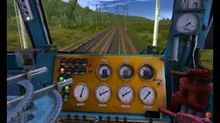 Запуск и управление ВЛ10 Trainz simulator 2009