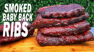 Baby Back Ribs Smoked On The Hunsaker Vortex Drum Smoker
