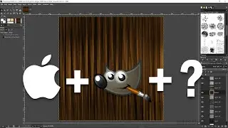 How to Paint Hair Textures in GIMP for MacOS