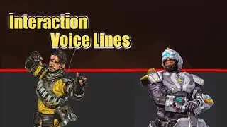 All Mirage / NewCastle Interaction Voice Lines - S18 Apex Legends