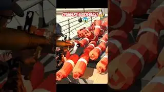 Cylinders truck blast rpg #shorts  #viral #indianbikedriving3d