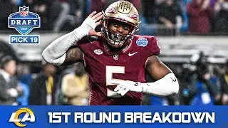 Breaking down Los Angeles Rams #19 Overall Pick Jared Verse | NFL Draft 2024