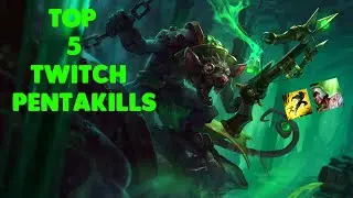 Top 5 Twitch Pentakills League Of Legends