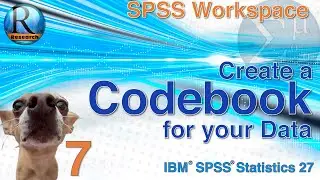The SPSS 27 Data Codebook - Statistics with SPSS for Beginners (with Puppies) (7 of 8)