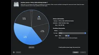 How to create/remove partition in macbook?