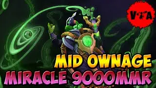 Dota 2 - Miracle 9000 MMR Plays Rubick - Ranked Match