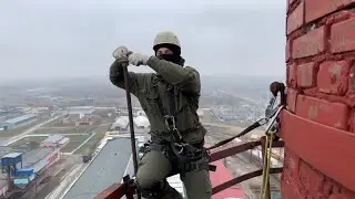 Заградительные огни!замена и монтаж,небольшой обучающий ролик