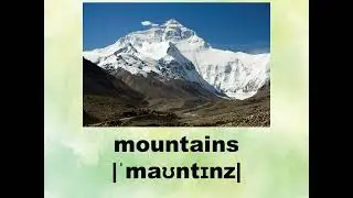 Prepare 7. Unit 2. Geographical features