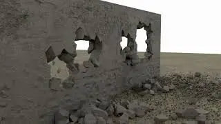 Houdini - Wall Destruction Effect | Student FX Reel