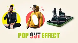 POP OUT EFFECT | BELAJAR COREL DRAW