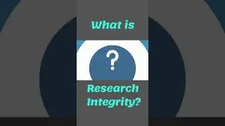 Research Integrity, Lets Define it !!!