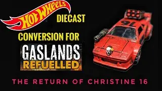Hotwheels BMW Gaslands car build. The return of an old friend to the Death Race.