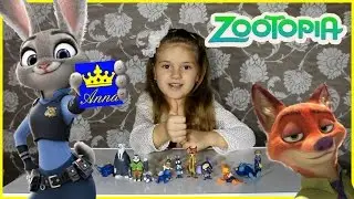 Зверополис Игрушки из мультфильма  - Zootopia (Зоотопия), фигурки героев.