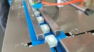 Water soluble film packing machine for dishwasher tablets/water soluble wrapping machine