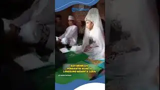 PERNIKAHAN TERCEPAT! Seusai Ijab Kabul Terucap, Pengantin Wanita di Sumsel Langsung Minta Cerai