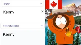 South Park characters in different languages meme
