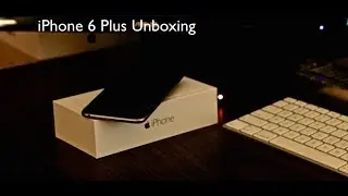 iPhone 6 Plus Space Grey 64GB Unboxing and Setup
