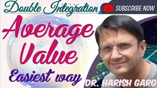 Average Value | Double Integration
