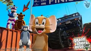 ГТА 5 МОДЫ! ТОМ И ДЖЕРРИ ИСПЫТЫВАЮТ АВТО УЛЬТРА МЕГА РАМПУ! ВИДЕО ОБЗОР МОДОВ GTA V! GTA 5 MODS #290