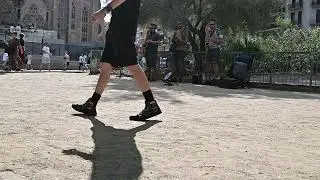The little street band - I shot the sheriff - Barcelona