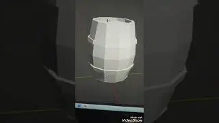 Бочка в blender