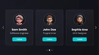 Responsive Card Slider using HTML CSS & JavaScript | Swiper JS