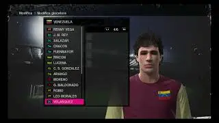statistiche dei giocatori del venezuela su pro evolution soccer 2010