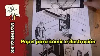 Mi papel para cómic e ilustración a tinta