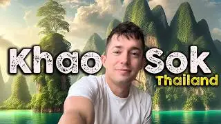 72 Hours inside the Avatar Mountains of Thailand (Khao Sok) 🇹🇭