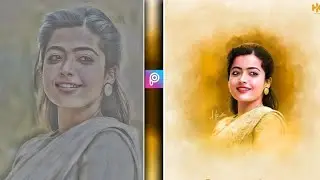 PicsArt Digital oil paint effect photo editing || PicsArt New styel photo editing new trick