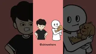 Who let the dogs out ?? | Akinom | #doglovers  #akinom #akinomhere #animation #funny