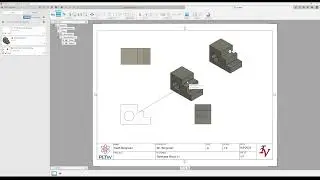 PLTW IED 1.2.3 Multi-view Drawing Tutorial