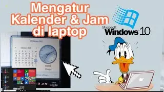 Mengatur date and time di laptop windows 8 - 10 manjur || setting tanggal dan waktu