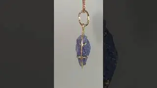 Кулон с танзанитом. Тел-Ватсап:+79117047793