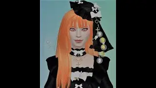 The Sims4 anime I Аниме тян2 I sims4 cas#shorts