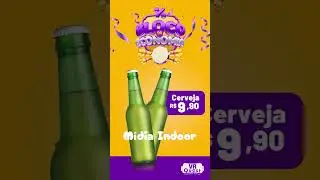 🛒 Mídia indoor para Mercados para o Carnaval 🥳🛒🎊