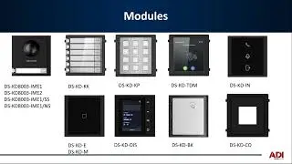 Hikvision Modular Intercom - Selecting the Modules for Your System