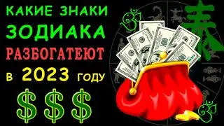 Последний ШАНС для вас!! 3 знака зодиака РАЗБОГАТЕЮТ в 2023 году и ПОЙМАЮТ ПТИЦУ УДАЧИ ЗА ХВОСТ!