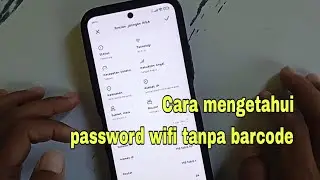 Cara mengetahui password wifi tanpa pakai barcode.