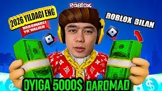 YouTube da 2026 yildagi eng daromadli yunalish Roblox bilan oyiga 5000$ daromad!