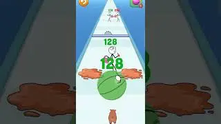 StickMan Rolling Ball 🏀 #shortstrending #ytshorts