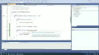 Murach C# Exercise 12-1 Create a Customer Maintenance app that uses classes