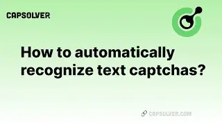 How to automatically recognize text captchas?
