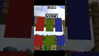 Minecraft In Normal Vs Realistic ( 2024Vs 2050 ) in 