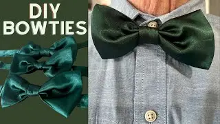 DIY Wedding Bowties! // Adjustable bowties, no tying required! #weddingdiy