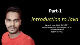 Introduction of Java || JAVA FULL COURSE IN HINDI || BASIC TO ADVANCE. #java #javatutorial #jdk