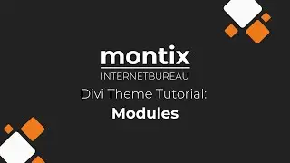Divi Theme Tutorial: Modules