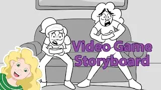Video Game Panic - Storyboard