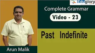 Past Indefinite Tense
